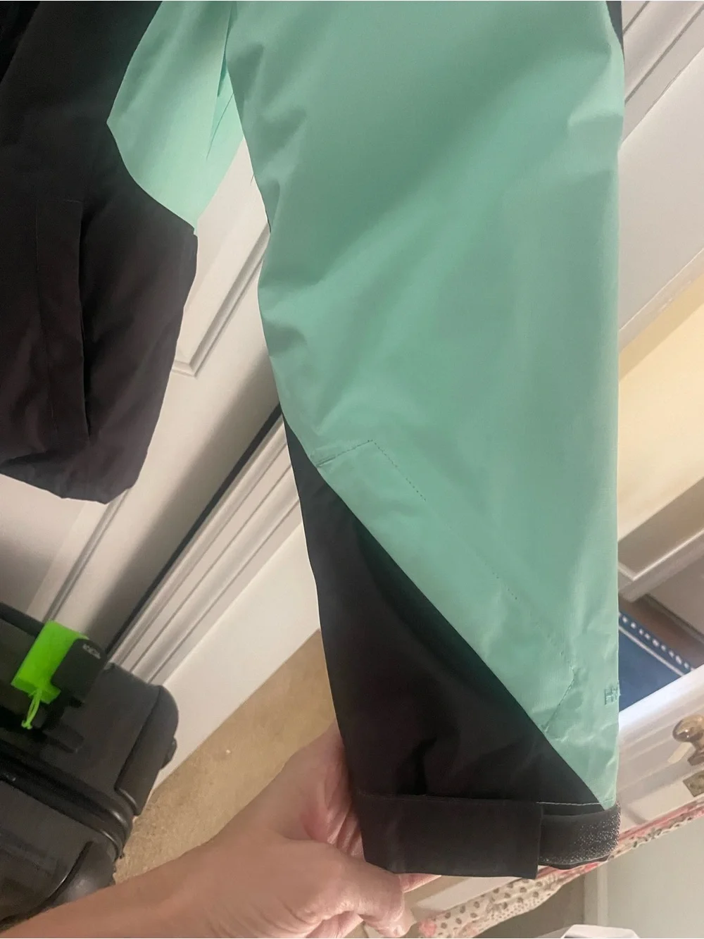 The North Face Women's Mint & black Ski Jacket